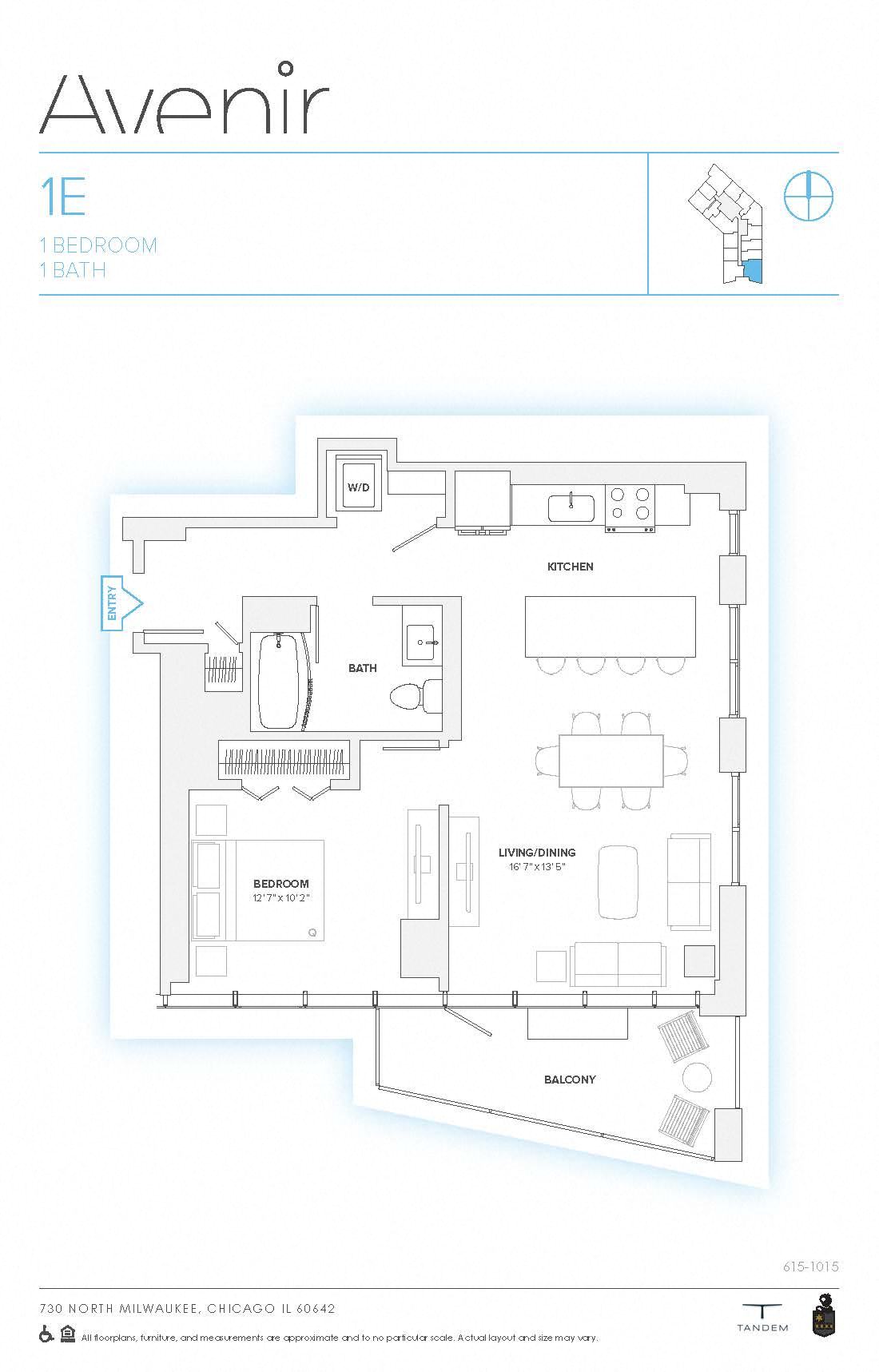 Avenir 730 N Milwaukee Ave, Chicago 60642